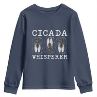 Funny Cicada Whisperer Youth Sweatshirt Periodical Cicada Swarm