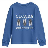 Funny Cicada Whisperer Youth Sweatshirt Periodical Cicada Swarm