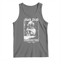Black Death European Tour Tank Top Plague Rat Medieval History Skull Gothic - Wonder Print Shop