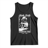 Black Death European Tour Tank Top Plague Rat Medieval History Skull Gothic - Wonder Print Shop