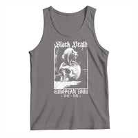 Black Death European Tour Tank Top Plague Rat Medieval History Skull Gothic - Wonder Print Shop