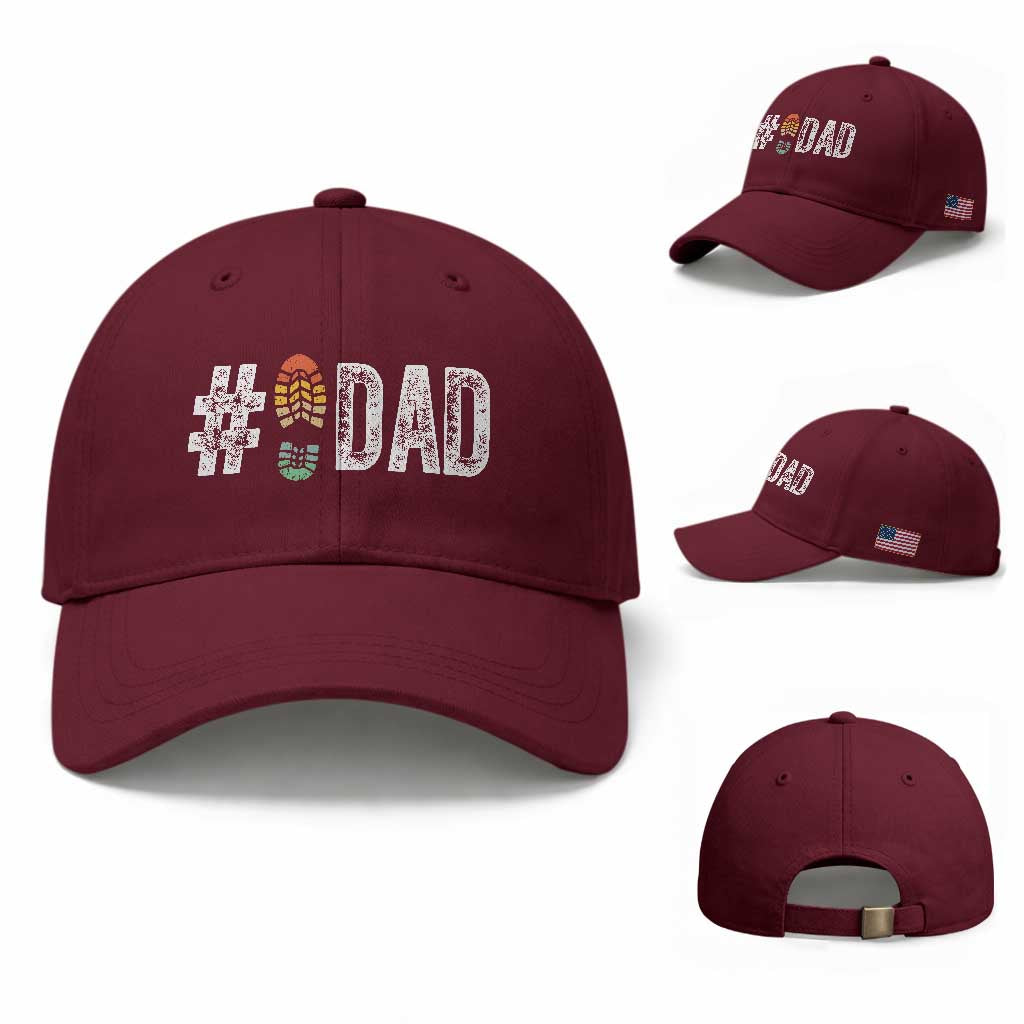 Funny Number Stepdad Bonus Dad Father's Day Baseball Cap
