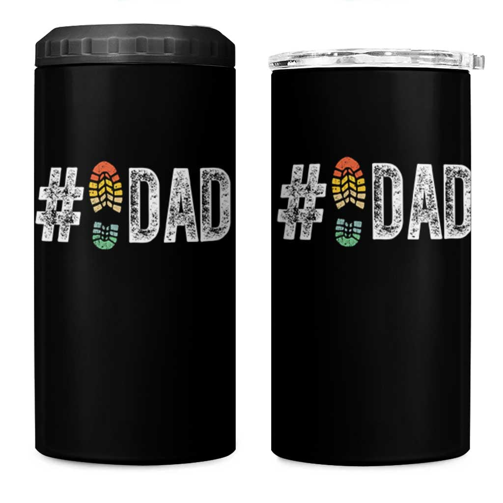 Funny Number Stepdad Bonus Dad Father's Day 4 in 1 Can Cooler Tumbler