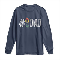 Funny Number Stepdad Bonus Dad Father's Day Long Sleeve Shirt