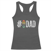 Funny Number Stepdad Bonus Dad Father's Day Racerback Tank Top