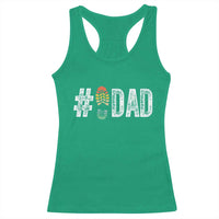Funny Number Stepdad Bonus Dad Father's Day Racerback Tank Top