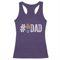 Funny Number Stepdad Bonus Dad Father's Day Racerback Tank Top