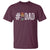 Funny Number Stepdad Bonus Dad Father's Day T Shirt