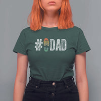 Funny Number Stepdad Bonus Dad Father's Day T Shirt For Women