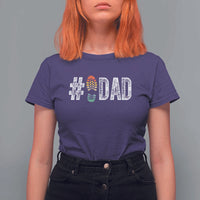 Funny Number Stepdad Bonus Dad Father's Day T Shirt For Women