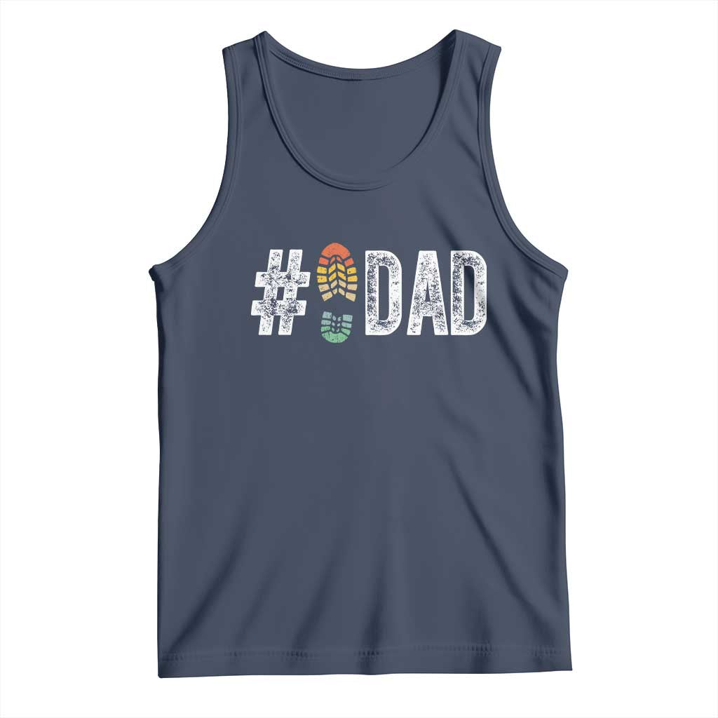 Funny Number Stepdad Bonus Dad Father's Day Tank Top