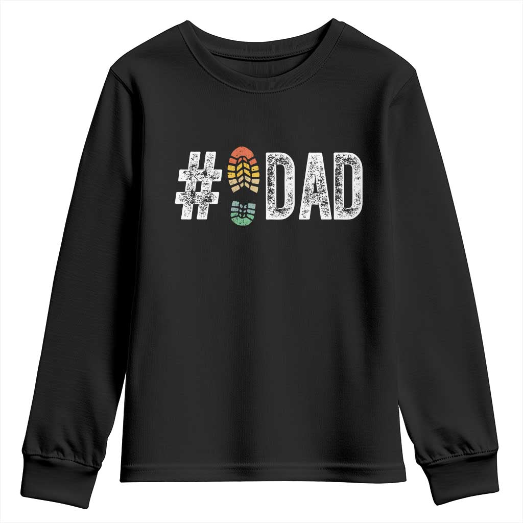 Funny Number Stepdad Bonus Dad Father's Day Youth Sweatshirt