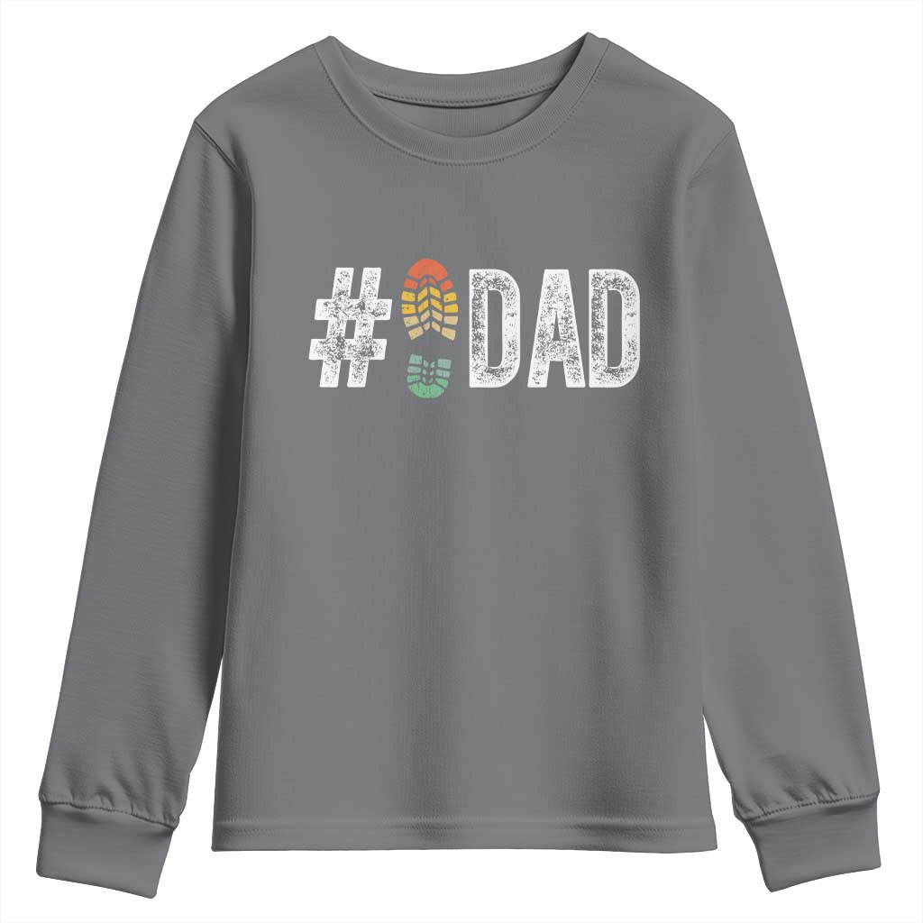 Funny Number Stepdad Bonus Dad Father's Day Youth Sweatshirt