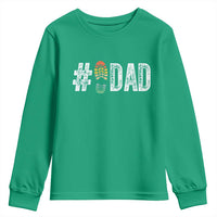 Funny Number Stepdad Bonus Dad Father's Day Youth Sweatshirt