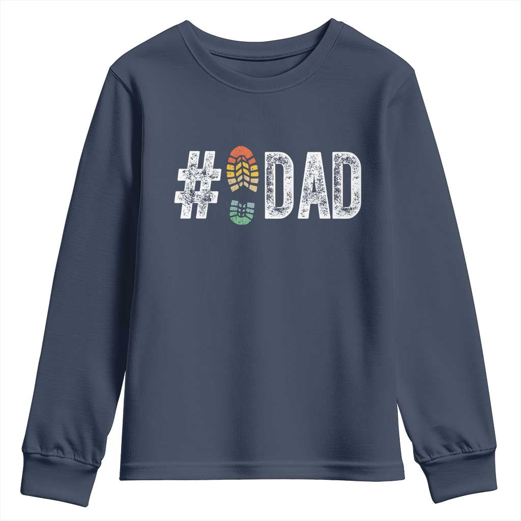 Funny Number Stepdad Bonus Dad Father's Day Youth Sweatshirt