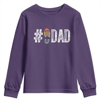 Funny Number Stepdad Bonus Dad Father's Day Youth Sweatshirt