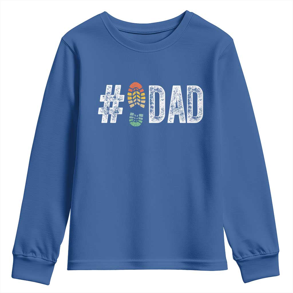 Funny Number Stepdad Bonus Dad Father's Day Youth Sweatshirt