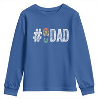Funny Number Stepdad Bonus Dad Father's Day Youth Sweatshirt