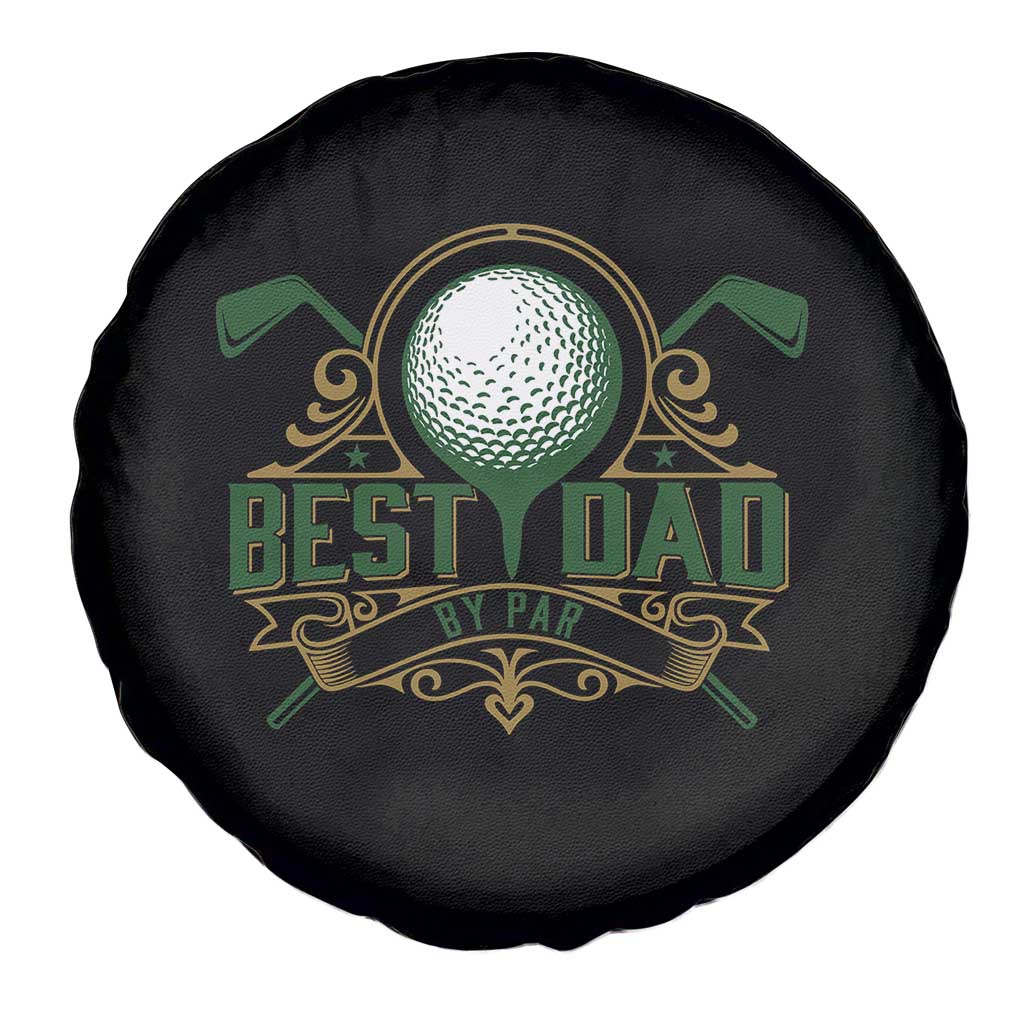 Funny Golfing Dad Spare Tire Cover Best Dad By Par Fathers Day