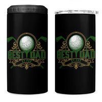 Funny Golfing Dad 4 in 1 Can Cooler Tumbler Best Dad By Par Fathers Day