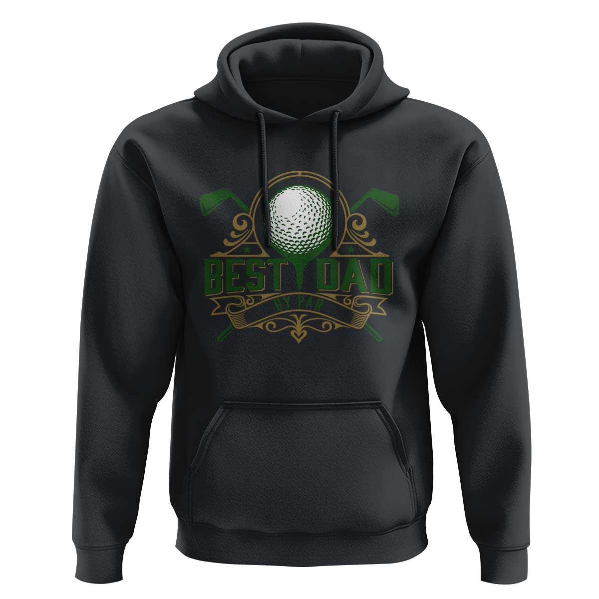 Funny Golfing Dad Hoodie Best Dad By Par Fathers Day
