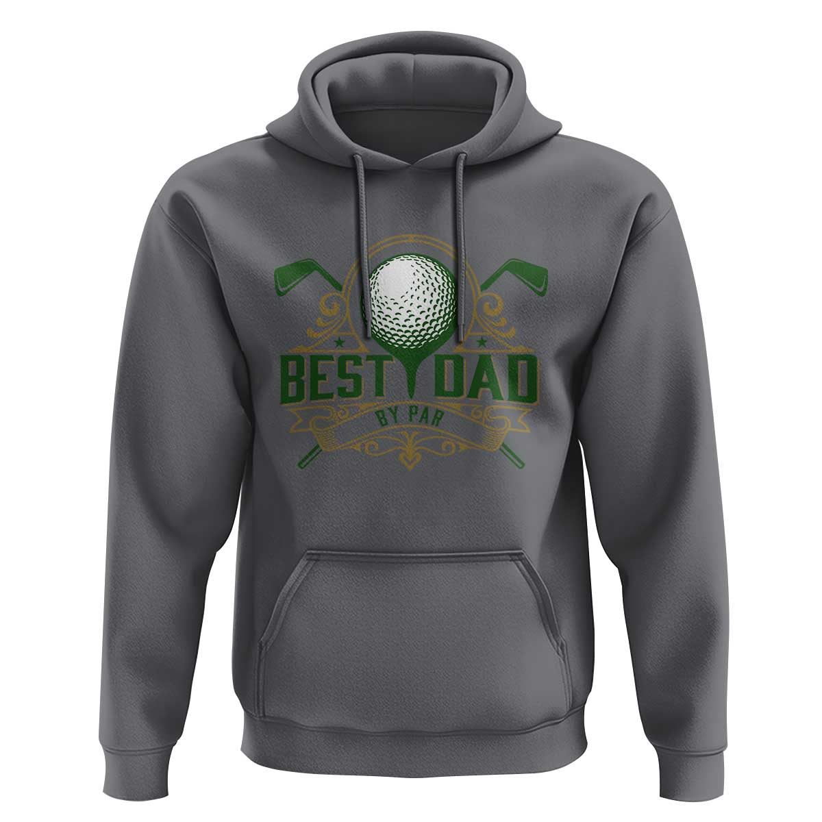 Funny Golfing Dad Hoodie Best Dad By Par Fathers Day