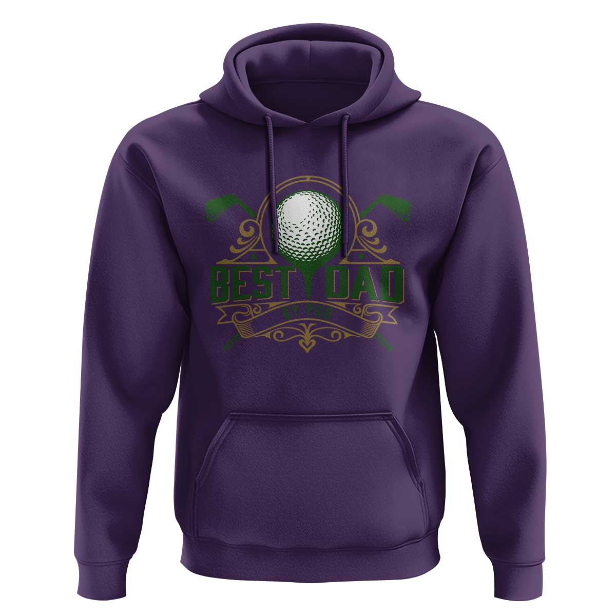 Funny Golfing Dad Hoodie Best Dad By Par Fathers Day
