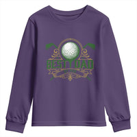 Funny Golfing Dad Youth Sweatshirt Best Dad By Par Fathers Day