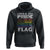 Funny LGBTQ This Is My Pride Flag Hoodie Rainbow American Flag - Wonder Print Shop