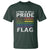 Funny LGBTQ This Is My Pride Flag T Shirt Rainbow American Flag - Wonder Print Shop