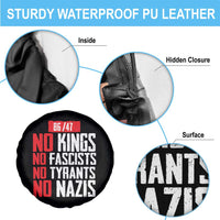 No Kings No Fascists No Tyrants No Nazis 8647 Spare Tire Cover - Wonder Print Shop