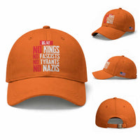 No Kings No Fascists No Tyrants No Nazis 8647 Baseball Cap