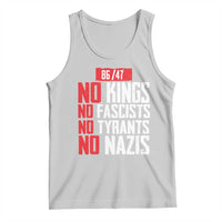No Kings No Fascists No Tyrants No Nazis 8647 Tank Top - Wonder Print Shop