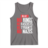 No Kings No Fascists No Tyrants No Nazis 8647 Tank Top - Wonder Print Shop