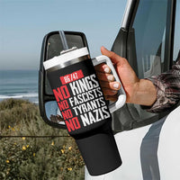 No Kings No Fascists No Tyrants No Nazis 8647 Tumbler With Handle - Wonder Print Shop