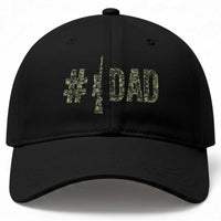 Funny No 1 Hunting Dad Baseball Cap Number One Hunter Fathers Day