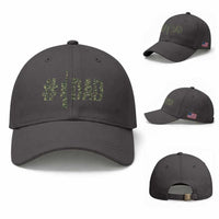Funny No 1 Hunting Dad Baseball Cap Number One Hunter Fathers Day
