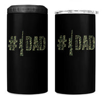 Funny No 1 Hunting Dad 4 in 1 Can Cooler Tumbler Number One Hunter Fathers Day - Wonder Print Shop