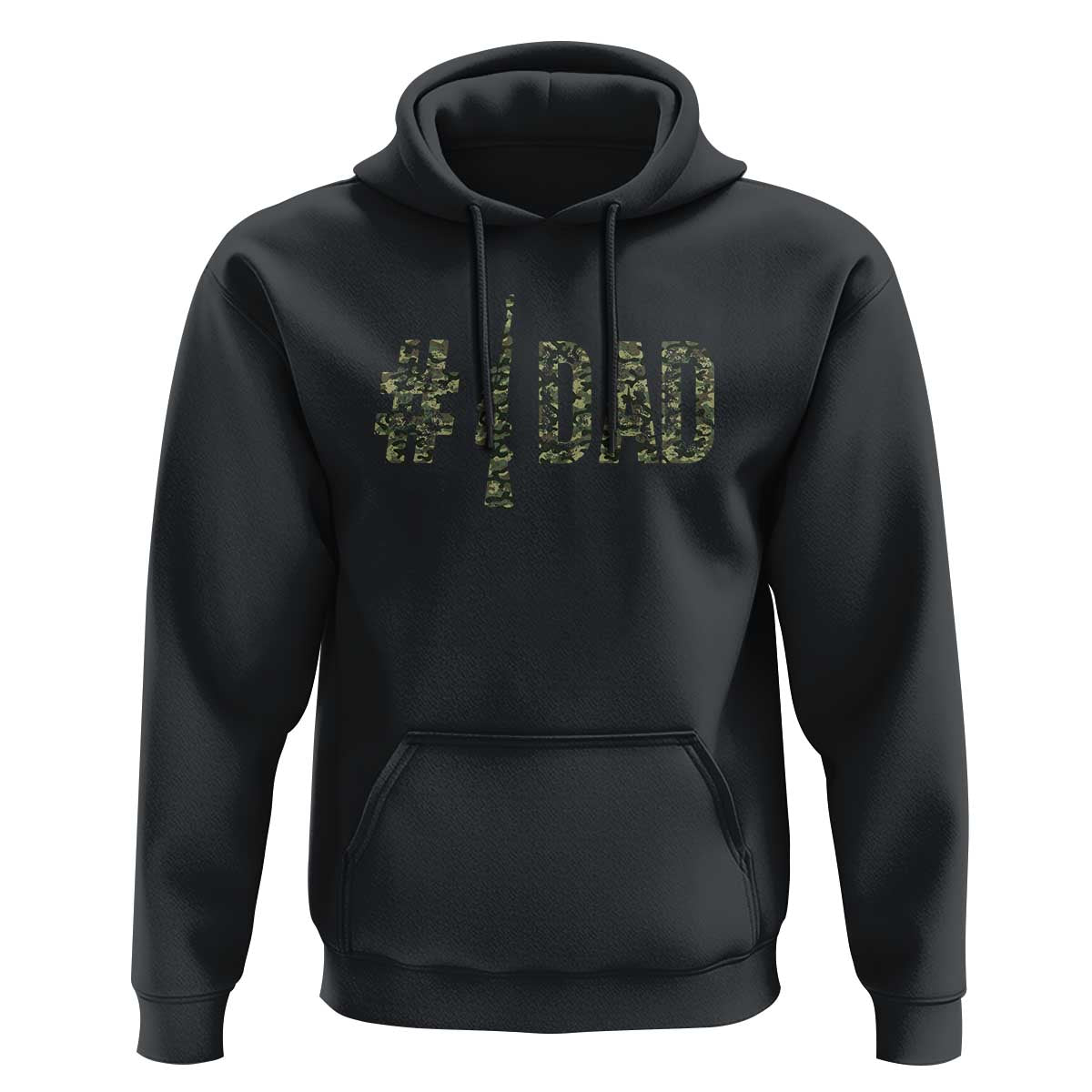 Funny No 1 Hunting Dad Hoodie Number One Hunter Fathers Day - Wonder Print Shop