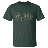 Funny No 1 Hunting Dad T Shirt Number One Hunter Fathers Day - Wonder Print Shop