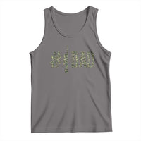 Funny No 1 Hunting Dad Tank Top Number One Hunter Fathers Day - Wonder Print Shop