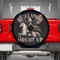 Funny Regulators Mount Up 4th Of July George Washington Spare Tire Cover American Flag Eagle - Wonder Print Shop