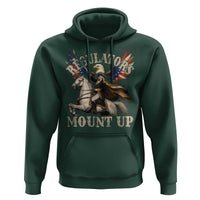 Funny Regulators Mount Up 4th Of July George Washington Hoodie American Flag Eagle - Wonder Print Shop