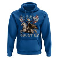 Funny Regulators Mount Up 4th Of July George Washington Hoodie American Flag Eagle - Wonder Print Shop