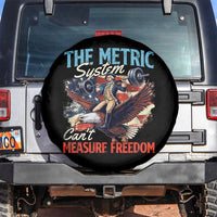 Funny The Metric System Can't Measure Freedom 4th Of July Spare Tire Cover - Wonder Print Shop