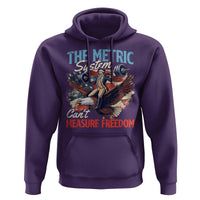 Funny The Metric System Can't Measure Freedom 4th Of July Hoodie - Wonder Print Shop