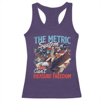 Funny The Metric System Can't Measure Freedom 4th Of July Racerback Tank Top - Wonder Print Shop