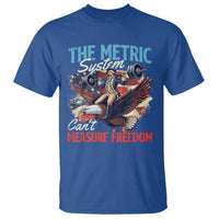 Funny The Metric System Can't Measure Freedom 4th Of July T Shirt - Wonder Print Shop