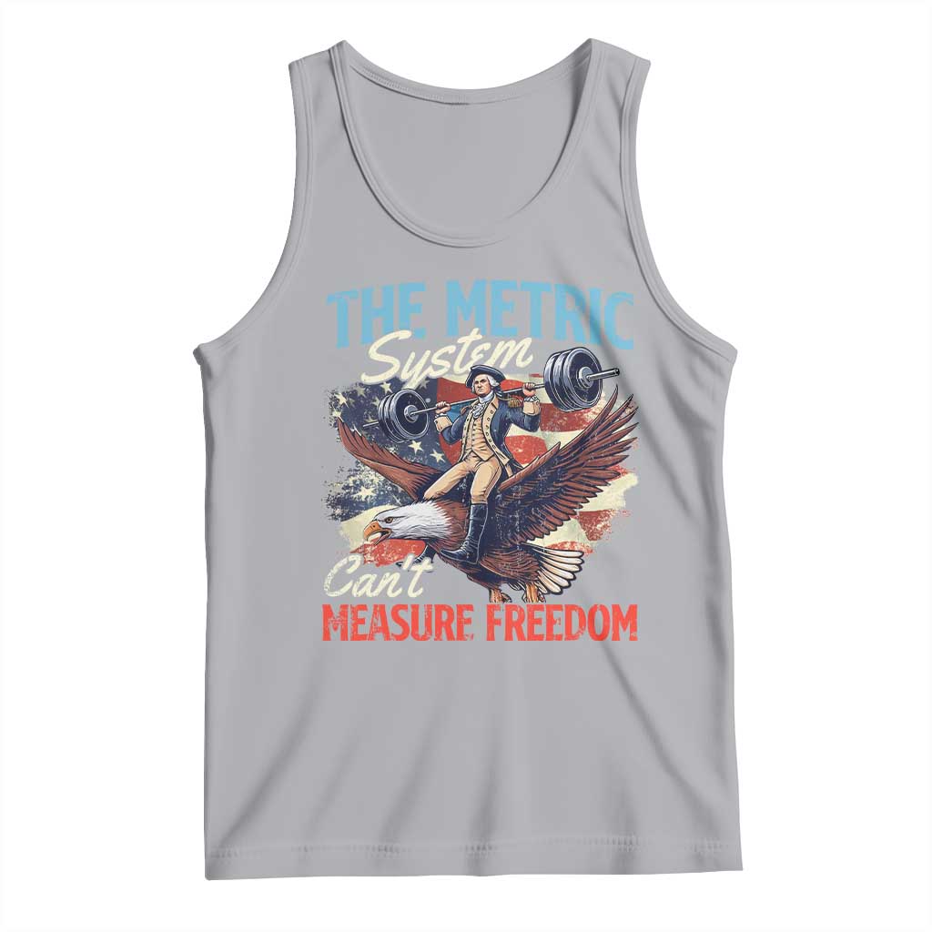 Funny The Metric System Can't Measure Freedom 4th Of July Tank Top - Wonder Print Shop