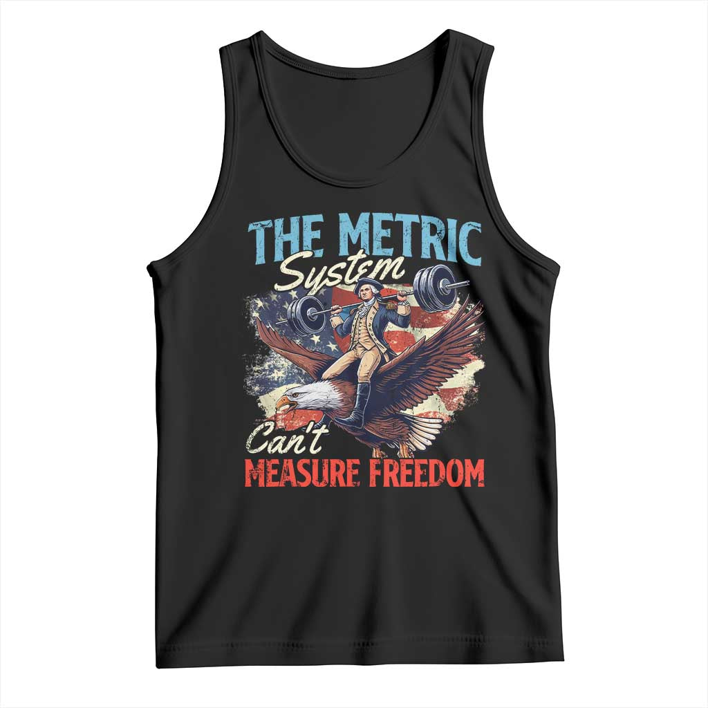 Funny The Metric System Can't Measure Freedom 4th Of July Tank Top - Wonder Print Shop